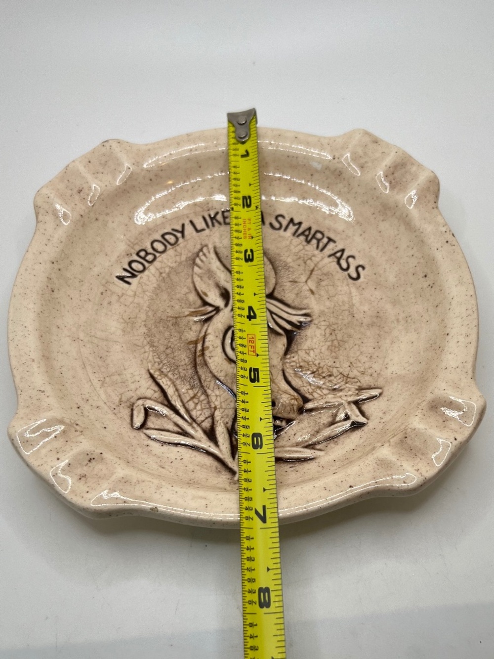 Holland Mold "Nobody Likes a Smartass" Ashtray - Picture 2 of 5